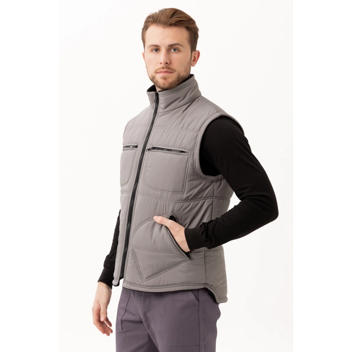 Melesa Kışlık İş Ve Outdoor Yelek - Suya Dayanıklı, Sıcak Tutucu, Çok Cepli