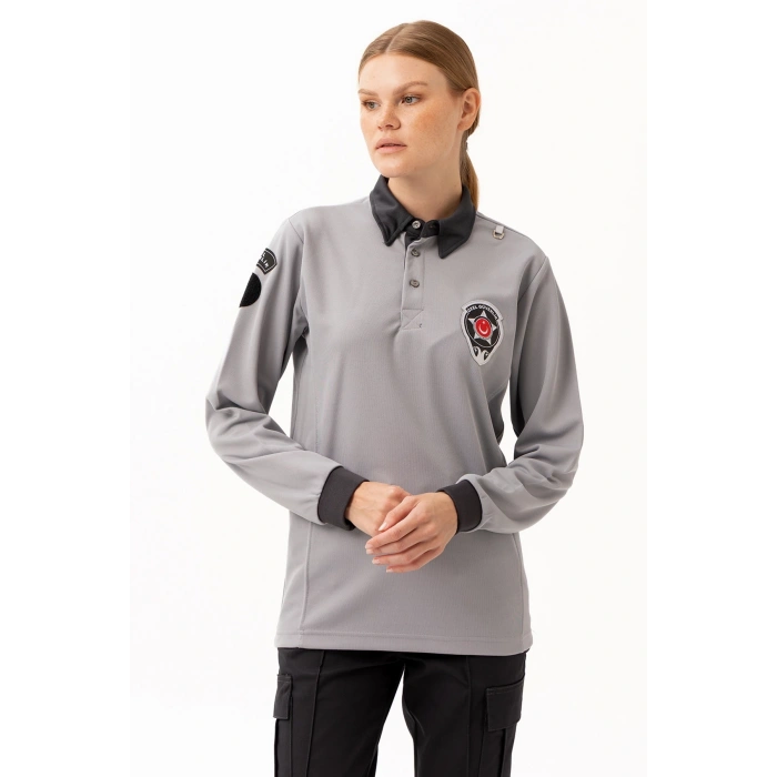 Münih Güvenlik Uzun Kol T-shirt – Kurumsal Güvenlik Personel Kıyafeti