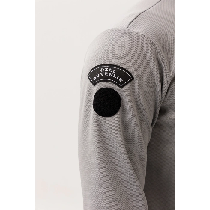 Özel Güvenlik Armalı Uzun Kollu Polo Tişört Profesyonel Görünüm Ve Konfor