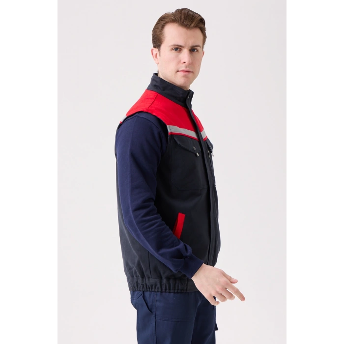 Royal Kışlık İş Yeleği - Sıcak Tutucu, Rüzgar Geçirmez, Çok Cepli Ve Reflektörlü