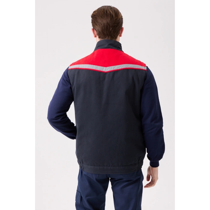 Royal Kışlık İş Yeleği - Sıcak Tutucu, Rüzgar Geçirmez, Çok Cepli Ve Reflektörlü