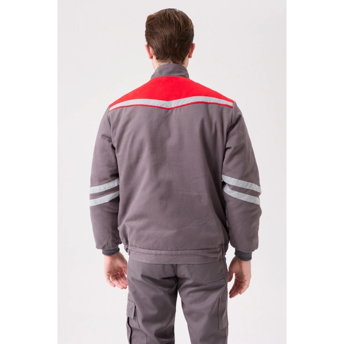 Royal Kışlık Mont İçi Kapitoneli Reflektörlü Sıcak Tutan Dayanıklı İş Montu