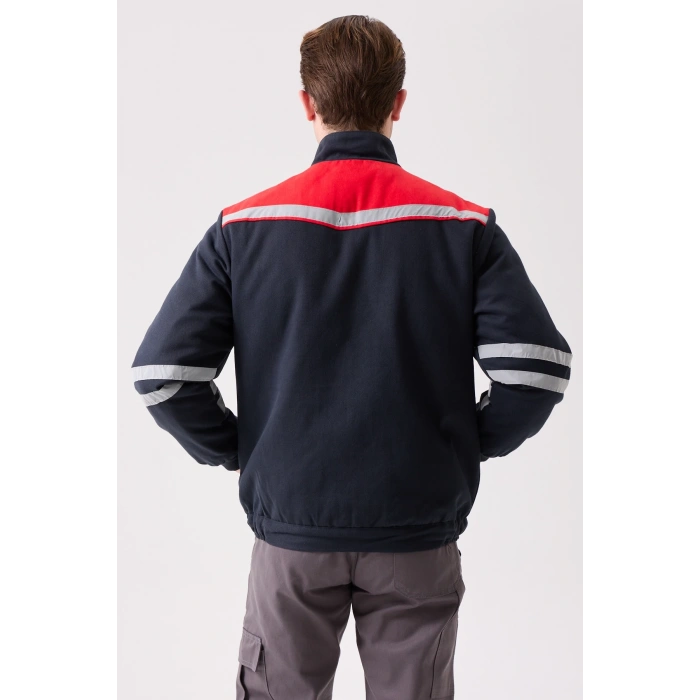 Royal Kışlık Mont İçi Kapitoneli Reflektörlü Sıcak Tutan Dayanıklı İş Montu