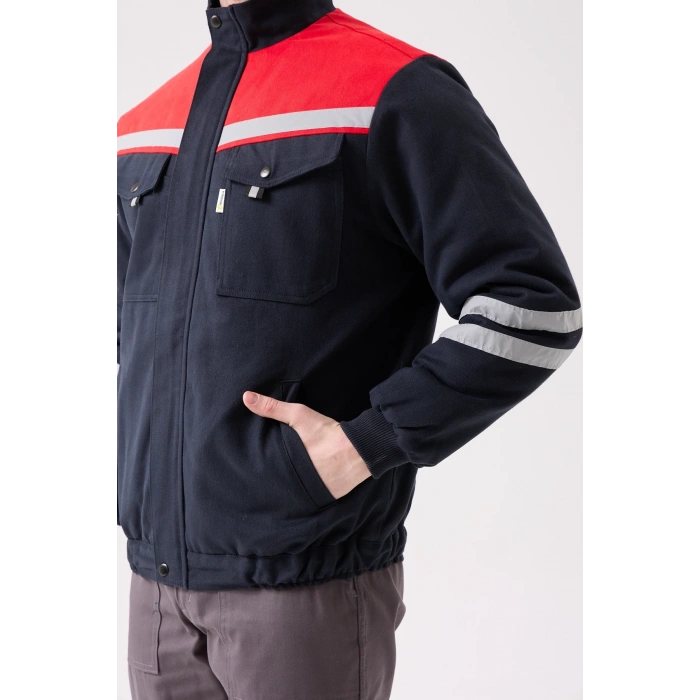 Royal Kışlık Mont İçi Kapitoneli Reflektörlü Sıcak Tutan Dayanıklı İş Montu