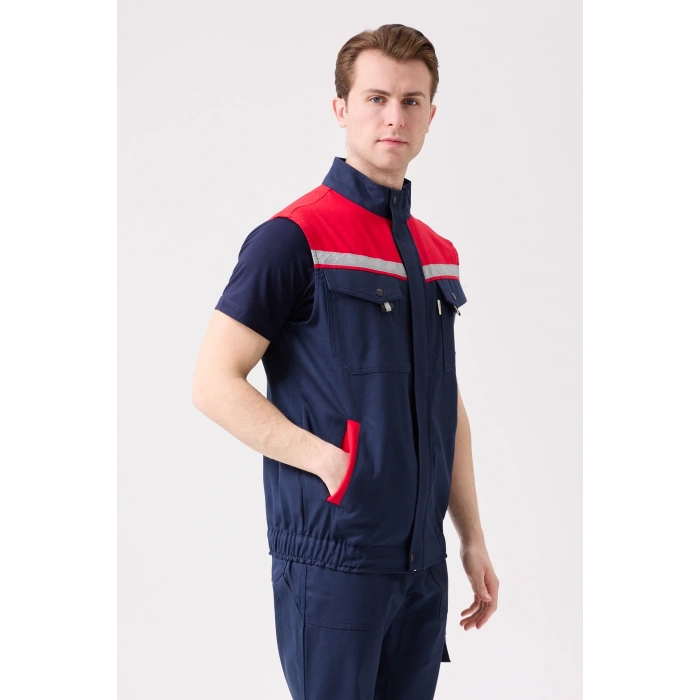 Royal Yazlık İş Yeleği - Hafif, Nefes Alabilir, Reflektörlü Ve Çok Cepli