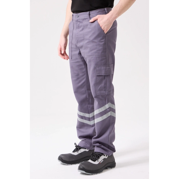 Royal Yazlık Reflektörlü İş Güvenlik Pantolonu 4 Cepli Hafif Ve Dayanıklı