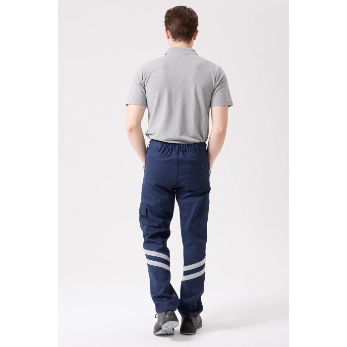 Royal Yazlık Reflektörlü İş Güvenlik Pantolonu 4 Cepli Hafif Ve Dayanıklı