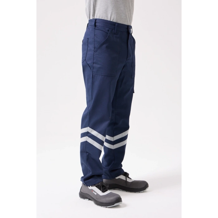 Royal Yazlık Reflektörlü İş Güvenlik Pantolonu 4 Cepli Hafif Ve Dayanıklı