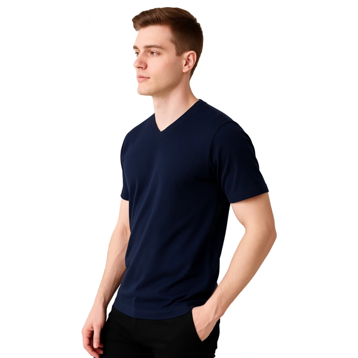 Safe@work V Yaka Kısa Kol İş Tişörtü – Rahat, Nefes Alabilir Ve Çok Renk Seçeneği