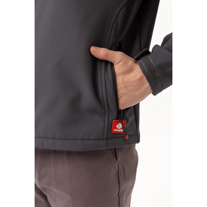 Salina Mont Erkek Su İtici Rüzgar Geçirmez Softshell Kışlık Outdoor Mont