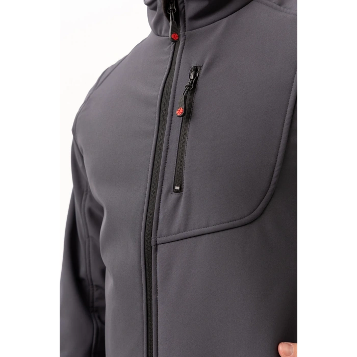 Salina Mont Erkek Su İtici Rüzgar Geçirmez Softshell Kışlık Outdoor Mont