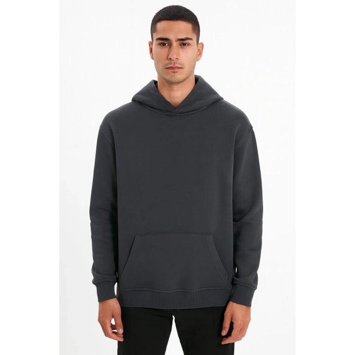 Sanfords Kordonsuz Hoodıe – Erkek Kapüşonlu Sweatshirt