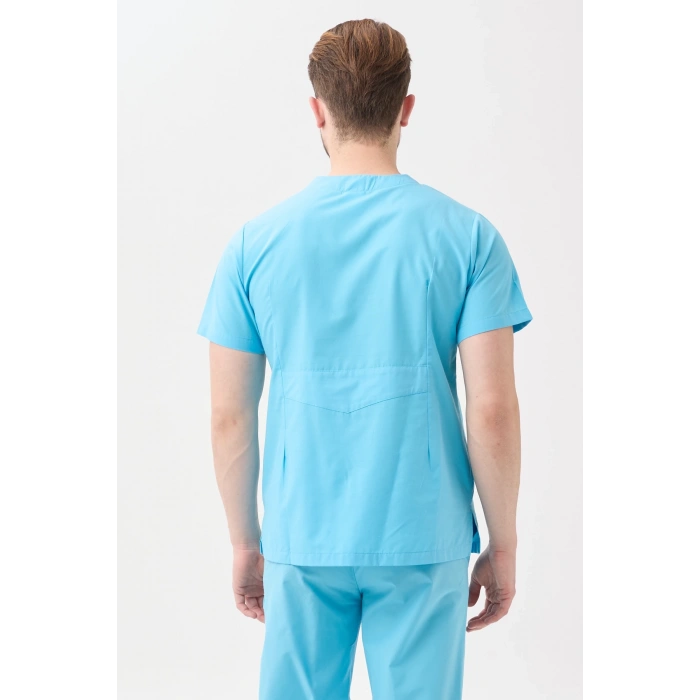 Santolina V Yaka Üniforma - Doktor, Hemşire, Sağlık Çalışanları İçin Rahat Ve Dayanıklı Scrubs