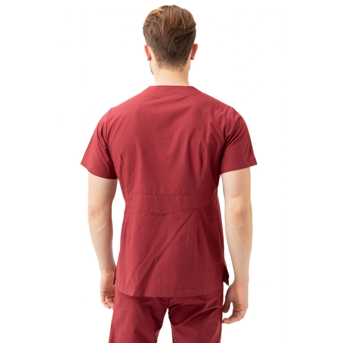 Santolina V Yaka Üniforma - Doktor, Hemşire, Sağlık Çalışanları İçin Rahat Ve Dayanıklı Scrubs