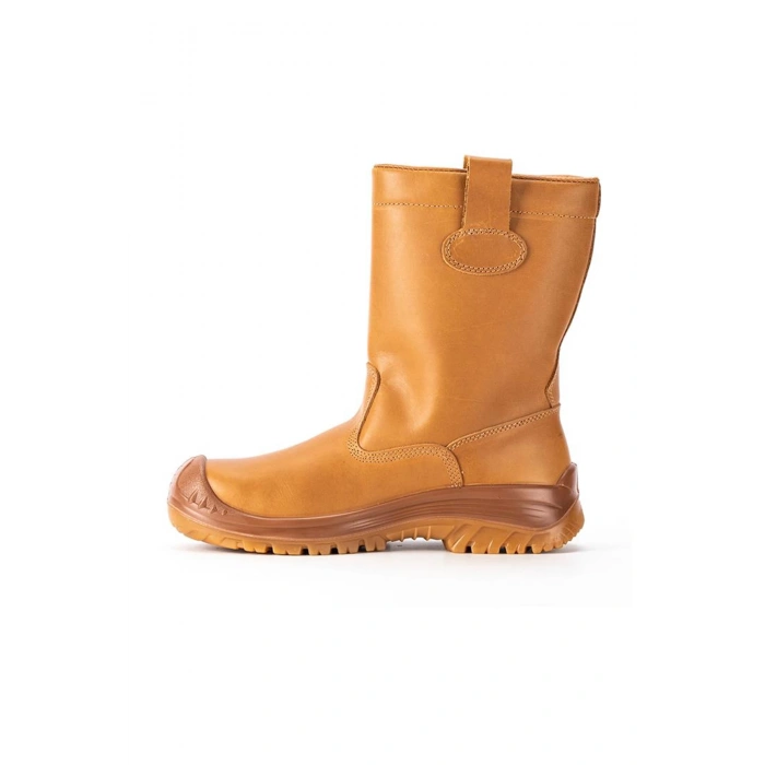 Sixton Montana 81156-07l S3 Kompozit Burunlu İçi Tüylü Deri İş Botu Sarı Src