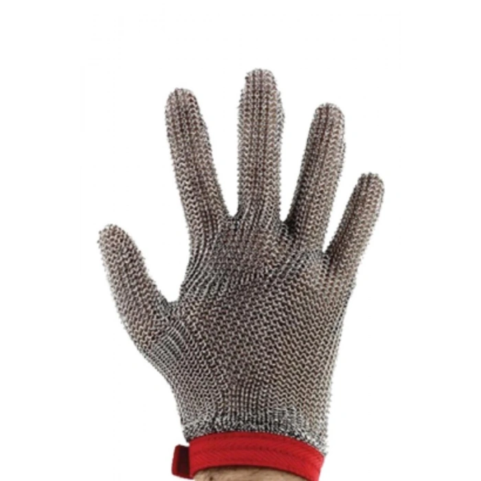 Starline Çelik Örgülü 5 Parmak Kesilmeye Dayanıklı Güvenlik Eldiveni
