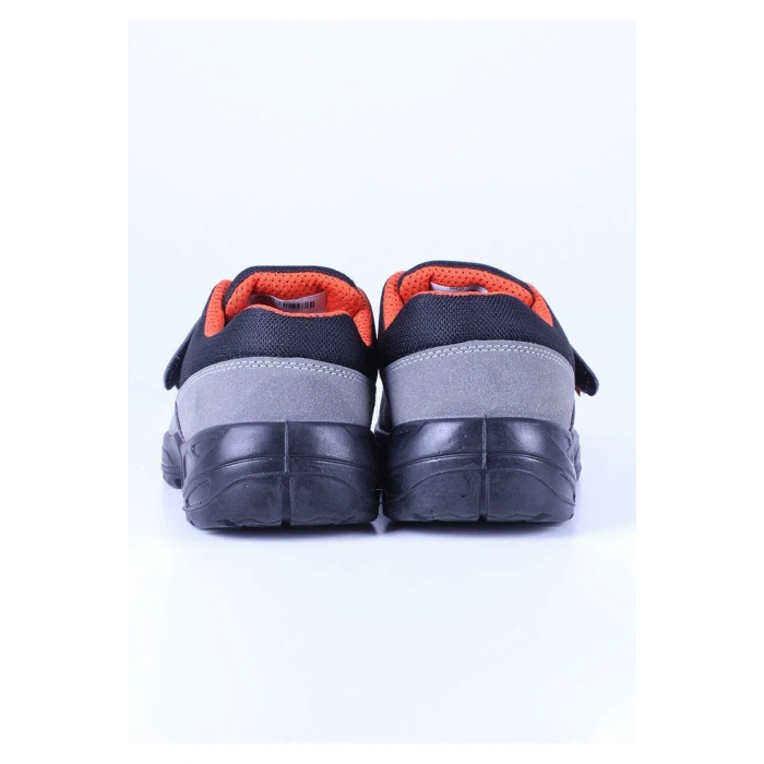 Stronex St-101 S1 Süet Çelik Burunlu İş Ayakkabısı Hafif Rahat Kaymaz Taban Gri