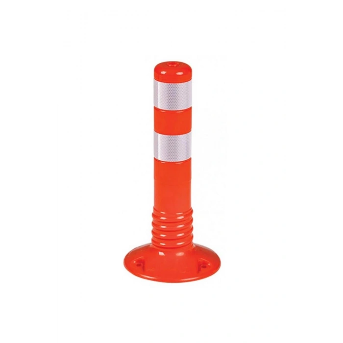 Ut2502 Şerit Ayırıcı Esnek Delinatör Kısa Tip, Reflektörlü, Esnek Yapılı Trafik Güvenlik Dikmesi