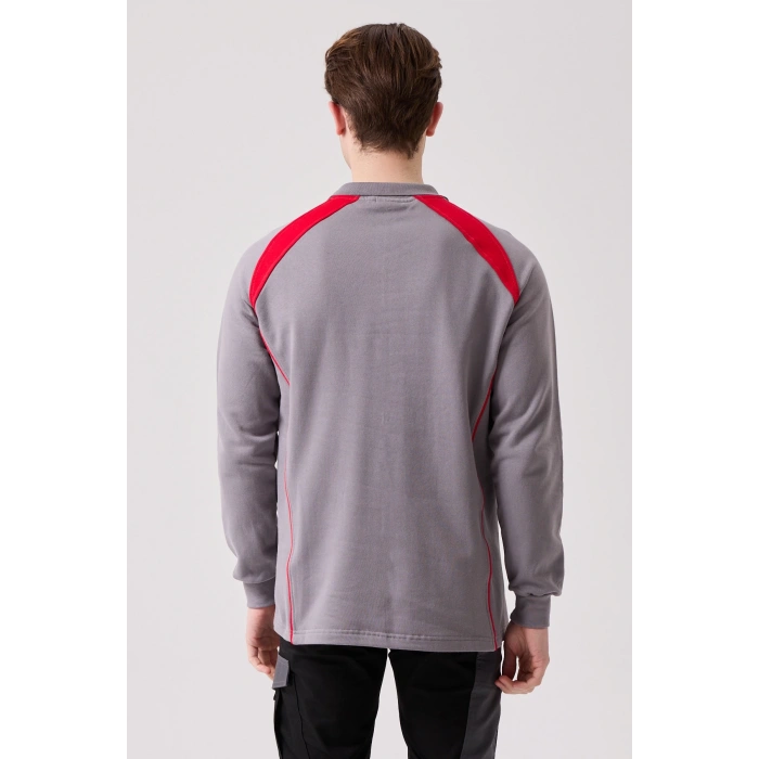 Vancelya Polo Yaka Sweatshirt - Uzun Kollu, Nefes Alabilir, İş Ve Günlük Kullanım İçin