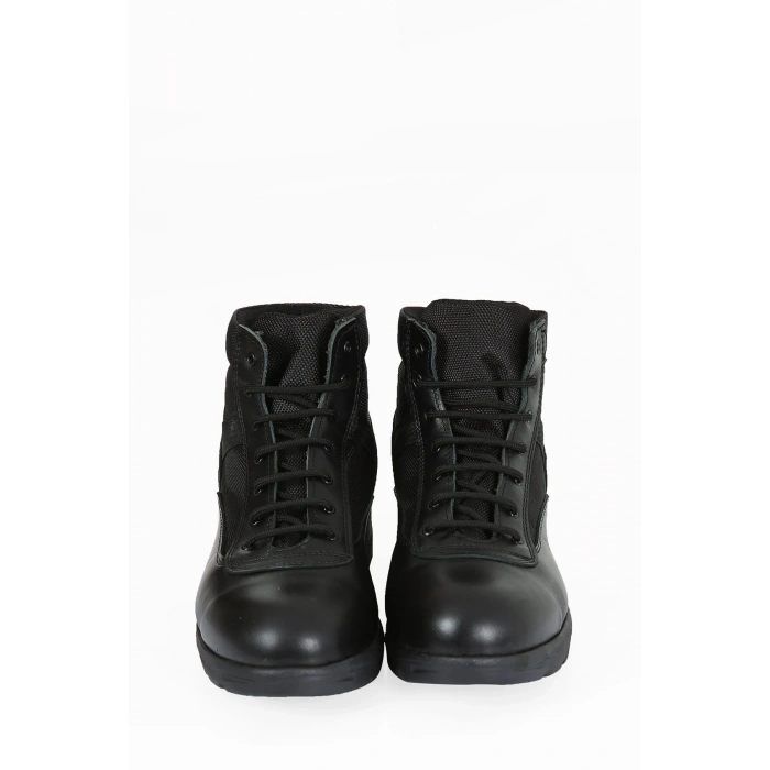 Yeni Yasa Güvenlik Botu Km Siyah Deri Yüksek Bilek Destekli Hafif Tabanlı Dayanıklı Erkek Bot