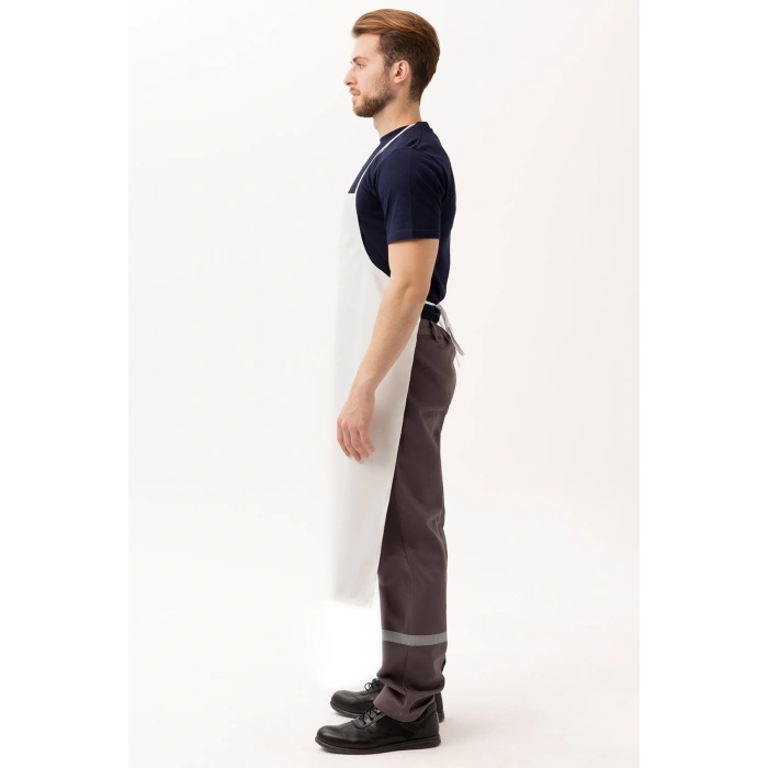 Yucca Long Beyaz Mutfak Önlüğü - Şık, Dayanıklı Ve Ayarlanabilir Askılı Aşçı Önlüğü