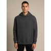 Sanfords Erkek Kordonsuz Kapüşonlu Sweatshirt Hoodie Regular Fit Kanguru Cepli