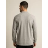 Gaura Polo Yaka Tişört | Gri Melanj, Pike Kumaş, OEKO-TEX Sertifikalı, Unisex İş Tişörtü