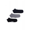 Çorap: Armadillo Premium Bambu Çorap Kısa-patik Gri-lacivert-siyah