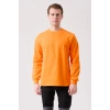 Galanthus Basic Sweatshirt - Uzun Kollu, Pamuklu, Rahat Kesim, Günlük Ve İş Kullanımı İçin