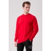 Galanthus Basic Sweatshirt - Uzun Kollu, Pamuklu, Rahat Kesim, Günlük Ve İş Kullanımı İçin