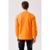 Galanthus Basic Sweatshirt - Uzun Kollu, Pamuklu, Rahat Kesim, Günlük Ve İş Kullanımı İçin