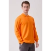 Galanthus Polo Sweat Erkek Uzun Kollu Pamuklu Sweatshirt İş Ve Günlük Kullanım İçin