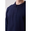 Galanthus Polo Sweat Erkek Uzun Kollu Pamuklu Sweatshirt İş Ve Günlük Kullanım İçin