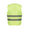Hi-vis F.sarı Reflektörlü İş Güvenliği Yeleği Yüksek Görünürlük Trafik & İnşaat