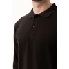 Padus %100 Pamuk Polo Yaka Uzun Kollu T-shirt Şık Ve Konforlu İş Ve Genel Kullanım