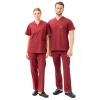 Santolina V Yaka Üniforma - Doktor, Hemşire, Sağlık Çalışanları İçin Rahat Ve Dayanıklı Scrubs