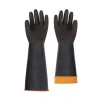 Starline H2-45 Kauçuk Tırtıklı Uzun Koruyucu Eldiven Dayanıklı Ve Kaymaz Yüzeyli Tasarım