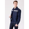 Tulipa Kot Mont Erkek İş Güvenliği Reflektörlü Dayanıklı Denim Ceket