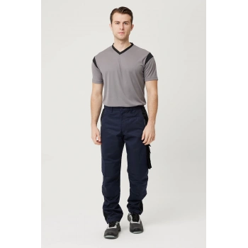 Allium Trousers Lacivert-siyah