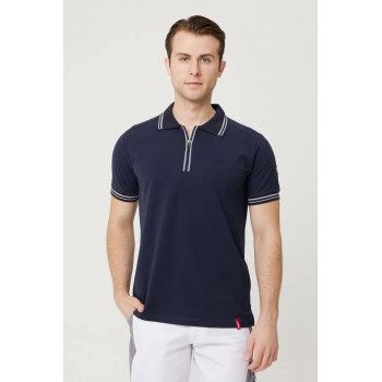 Asperula Polo Yaka T-shirt - Fermuarlı, Nefes Alabilir, Şık Ve Rahat Tasarım