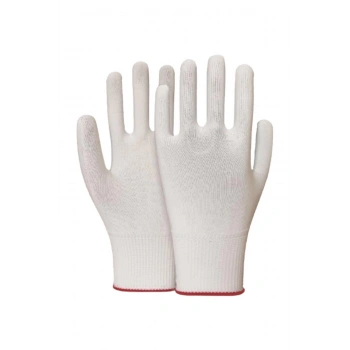 Beybi Polyester Örgü Kasiyer Eldiveni 5 Çift Hafif Ve Esnek Koruyucu İş Eldiveni