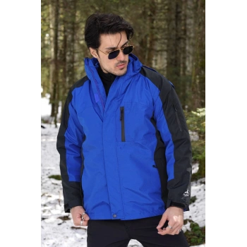 Fiyort Fy 162 Sogne 3ü 1 Arada Su Geçirmez Mont Çıkarılabilir Polar Astarlı, Nefes Alabilen Outdoor Ceket