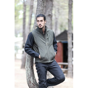 Fiyort Fy82 Kenai Softshell Yelek – Rüzgar Geçirmez, Su İtici Ve Nefes Alabilir Outdoor Yelek