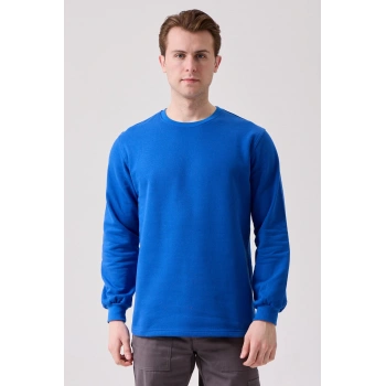 Galanthus Basic Sweatshirt - Uzun Kollu, Pamuklu, Rahat Kesim, Günlük Ve İş Kullanımı İçin
