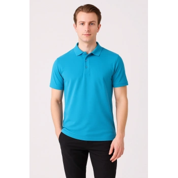 Galanthus Polo T-shırt Turkuaz