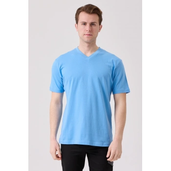 Galanthus V Yaka T-shirt - Nefes Alabilir, Rahat Ve Şık Tasarım