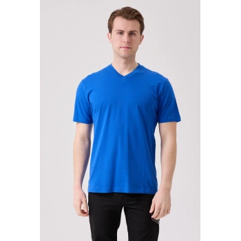 Galanthus V Yaka T-shirt - Nefes Alabilir, Rahat Ve Şık Tasarım