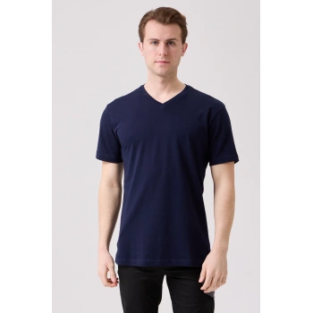 Galanthus V Yaka T-shirt - Nefes Alabilir, Rahat Ve Şık Tasarım