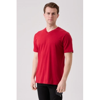 Galanthus V Yaka T-shirt - Nefes Alabilir, Rahat Ve Şık Tasarım