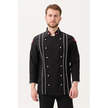 Hispanica Şef Aşçı Ceketi - Profesyonel, Nefes Alabilir, Şık Ve Dayanıklı Mutfak Ceketi